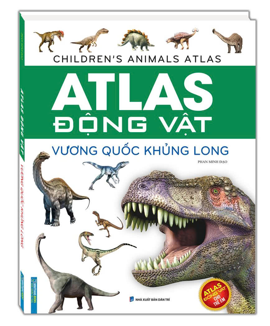 Sách - Atlas động vật - Vương quốc khủng long. bìa cứng