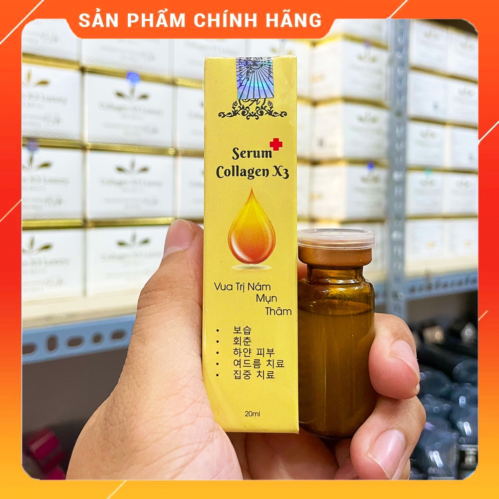 COMBO 2 CHAI Serum Collagen X3 xóa thâm nám căng bóng da Mỹ Phẩm Đông Anh