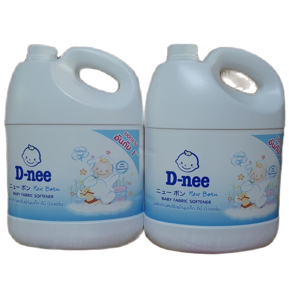 [HCM](KTT) Nước xả vải Dnee 3000ml Thái Lan-Màu Trắng