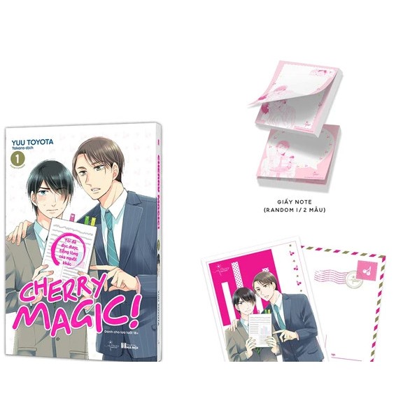 Cherry Magic - Tập 1 - Tặng Kèm Postcard Bồi 2 Mặt + 1 Giấy Note ( Mẫu Ngẫu Nhiên)