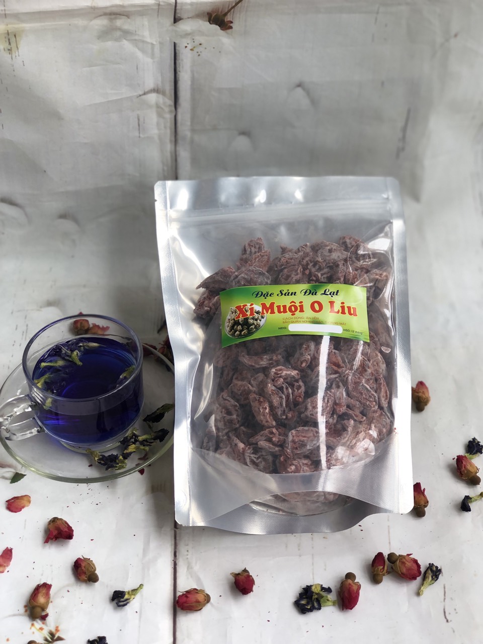 Xí muội oliu chua ngọt hàng loại 1 gói 500gr