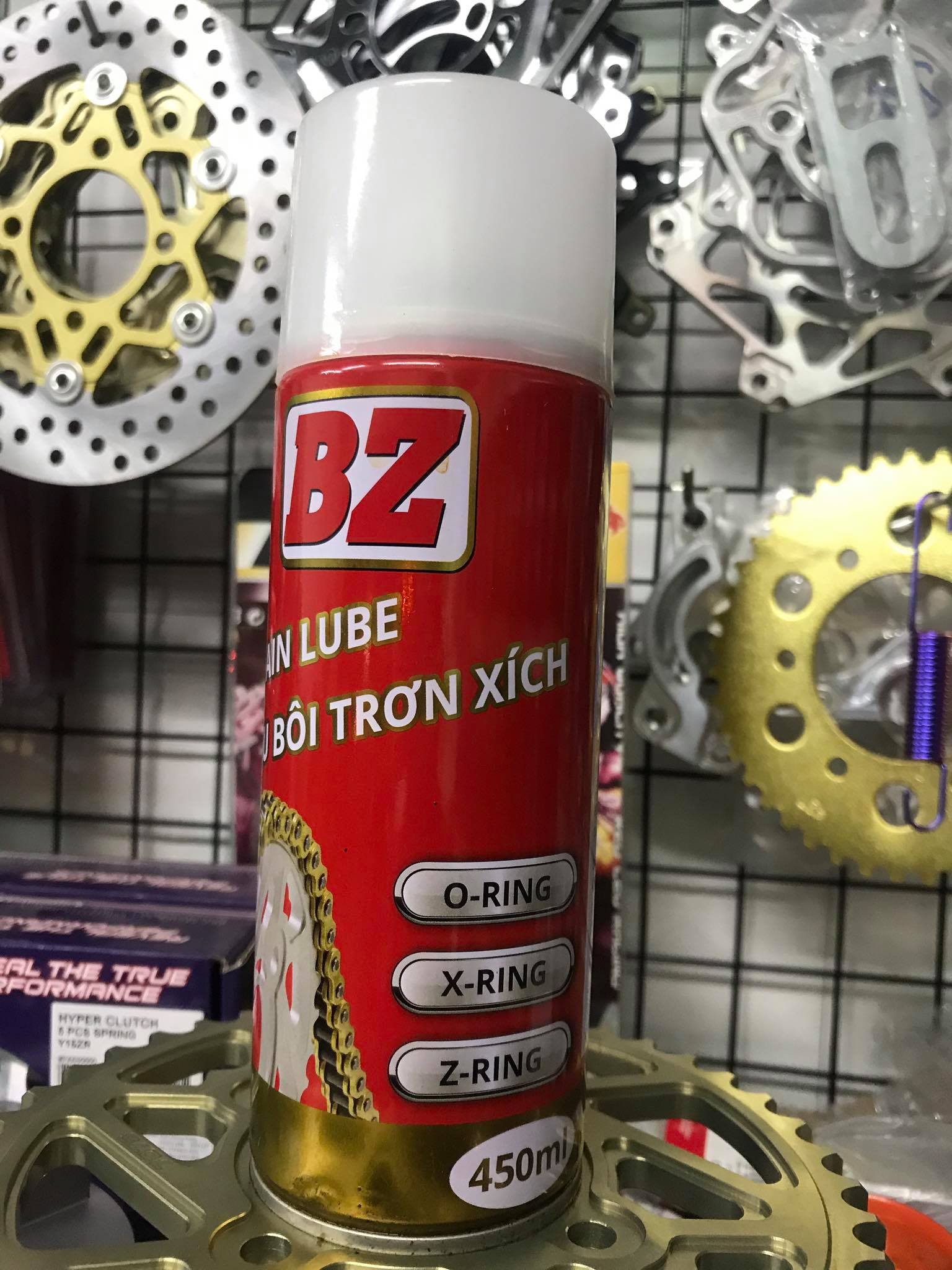 [HCM]Xịt dưỡng sên BZ - Chain Lube (loại 450ml)