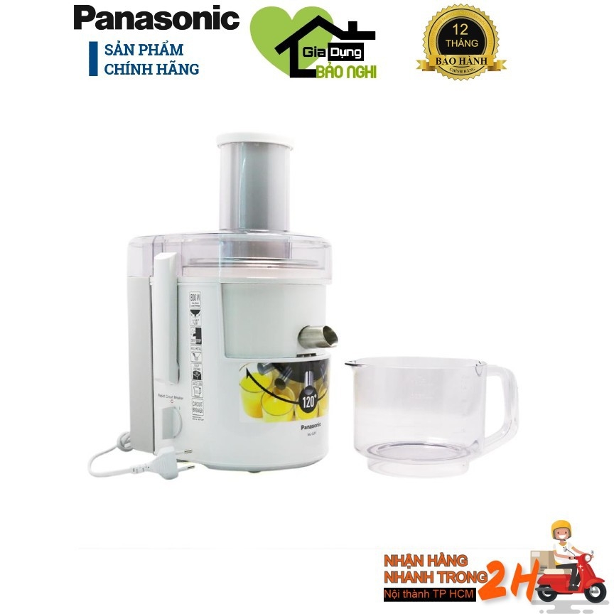 Máy ép trái cây panasonic mj-sj01wra