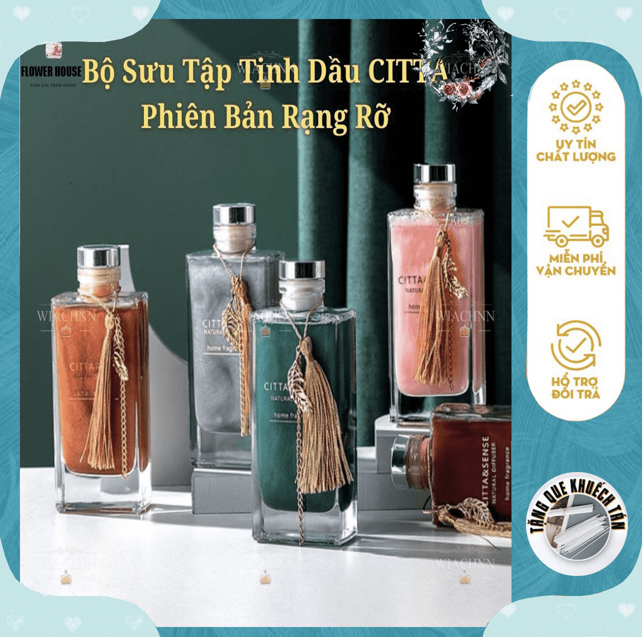 [FREESHIP+QUÀ 10K] Tinh dầu thơm phòng thiên nhiên cao cấp150ml, tinh dầu thơm phòng ngủ, lọ tinh dầu thơm phòng, tinh dầu xông phòng, tinh dầu cao cấp, tinh dầu khử mùi, tinh dầu thơm FLOWER HOUSE_MS20