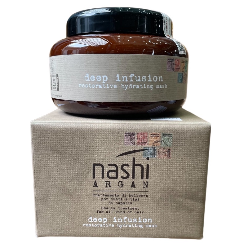 Hấp dầu phục hồi tái tạo cấu trúc tóc Nashi Argan Mask 500ml