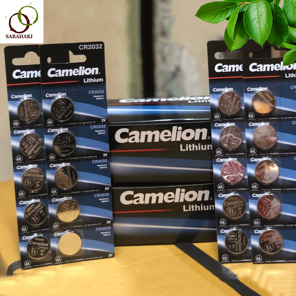 Combo 10 viên pin cr2032 camelion lithium 3v chính hãng