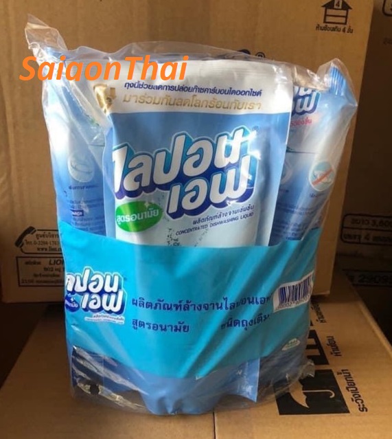 HCMNước rửa chén LiponF túi 550ml Thái Lan - Combo 3 túi
