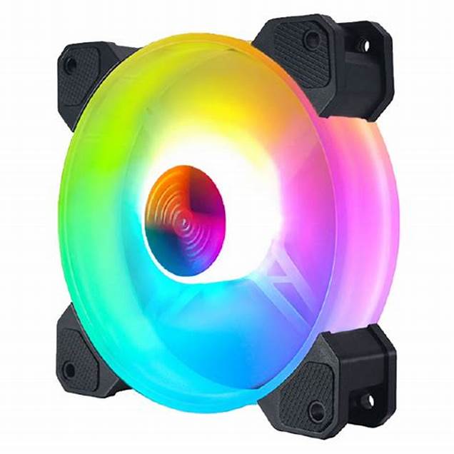 [HCM]Quạt Tản Nhiệt Fan Case Led RGB Coolmoon trong suốt Điều khiển từ xa Đèn Led RGB Digital 16 Triệu màu 366 Hiệu Ứng