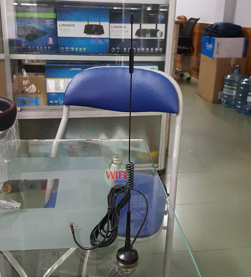 Anten thu sóng 3G/4G chuẩn TS9 12dBi cáp dài 3m