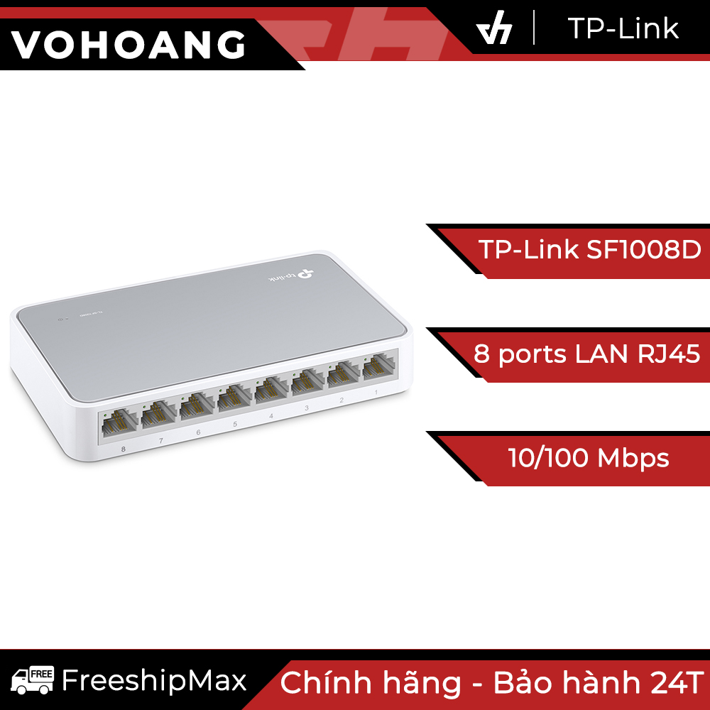 Switch tp-link tl-sf1008d 8 port