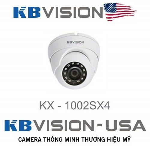 Camera kbvision dome hdcvi hồng ngoại 1.0 megapixel kx-1002sx4