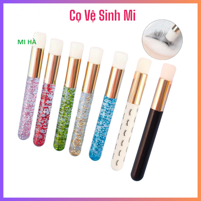 Cọ vệ sinh mi_cọ rữa mi_chổi vệ sinh mi mắt_cây rữa mi_cọ vệ sinh mi kim tuyến_keo nối mi_nhíp_mi acb_dụng cụ nối mi