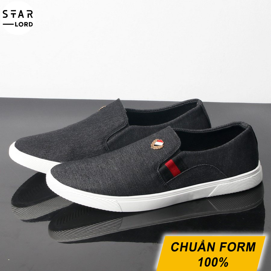 [HCM]Giày lười nam chất vải đẹp đế cao su chống trượt cao cấp SL361 StarLord