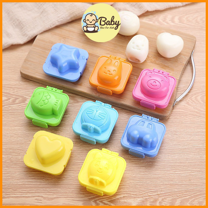 Khuôn Cơm Cho Bé Ăn Dặm Khuôn Cơm Bento Nhật Tạo Hình Sinh Động Bé Vừa Ăn Vừa Học BabyRice 038