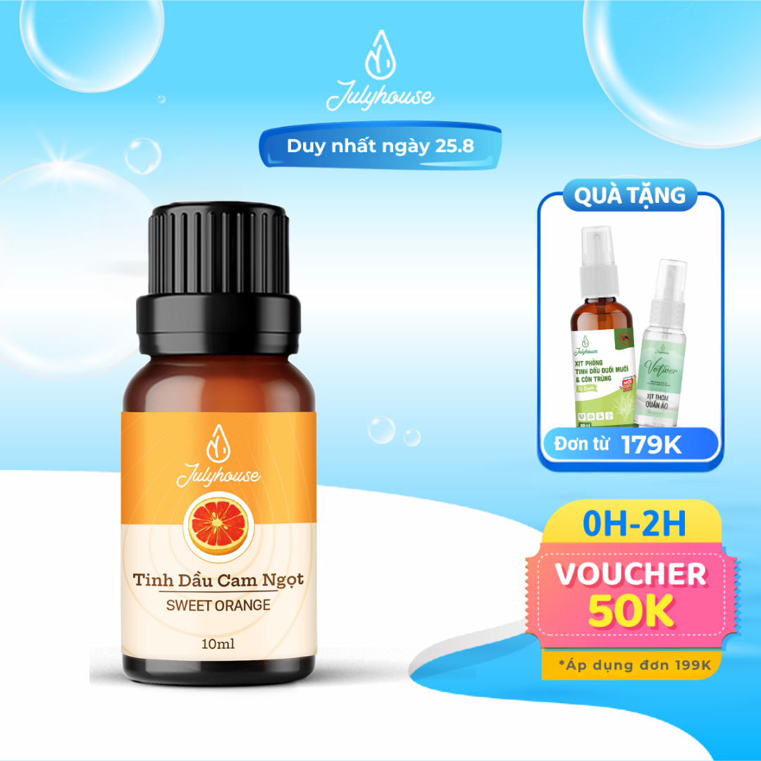 Tinh dầu cam ngọt 10ml julyhouse