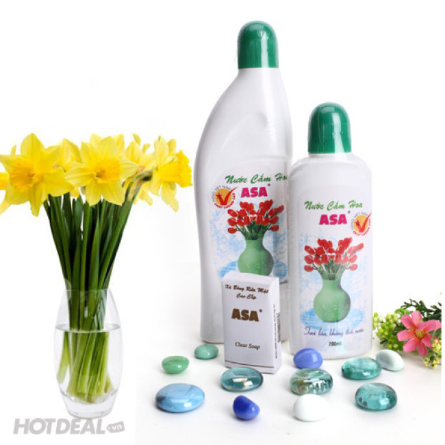 Nước cắm hoa asa 400ml - tươi lâu không cần tưới
