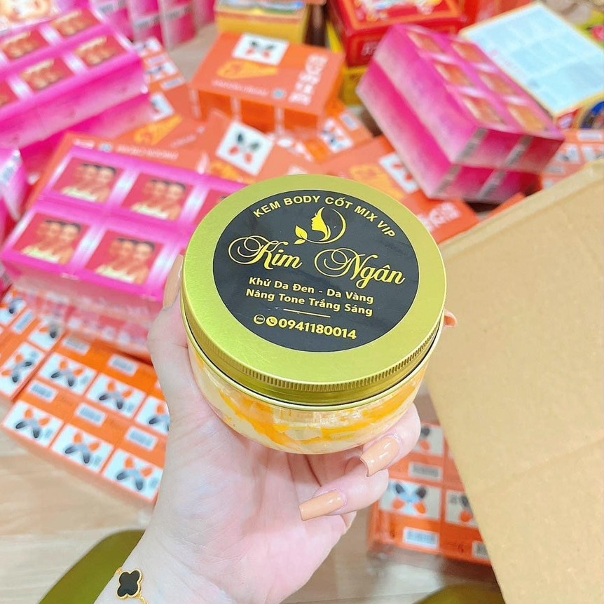 Kem body cốt mix vip kim ngân