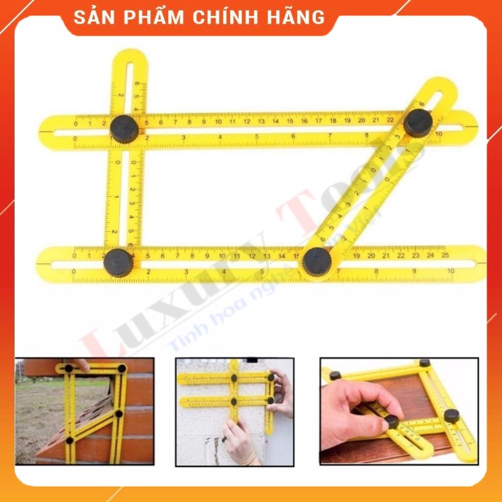 Thước đo góc đa năng , thước chép hình , thước đo đa năng nhựa