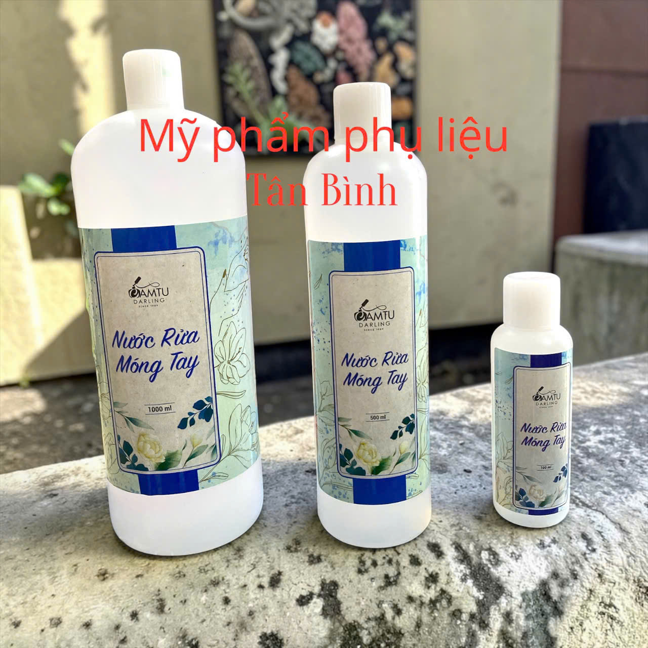 nước rữa móng Tẩy sạch vết bẩn, màu sơn trên móng tay
