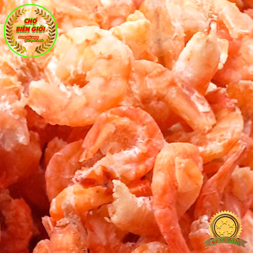 Tôm khô châu đốc loại lớn chắc thịt dùng chế biến nhiều món ăn ngon gói 500gr