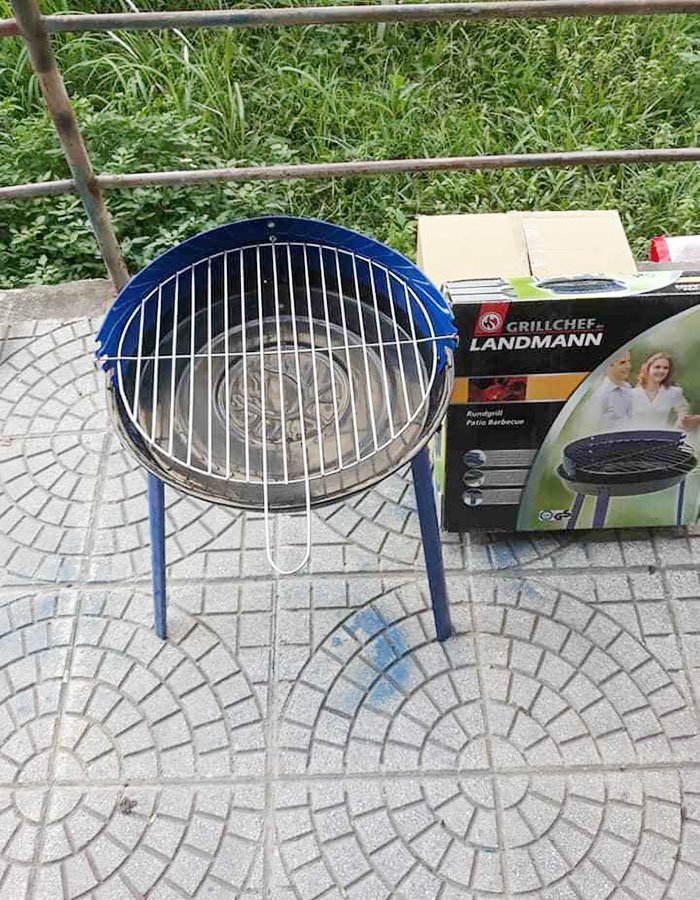 Bếp nướng than hoa Du lịch ngoài trời 0534