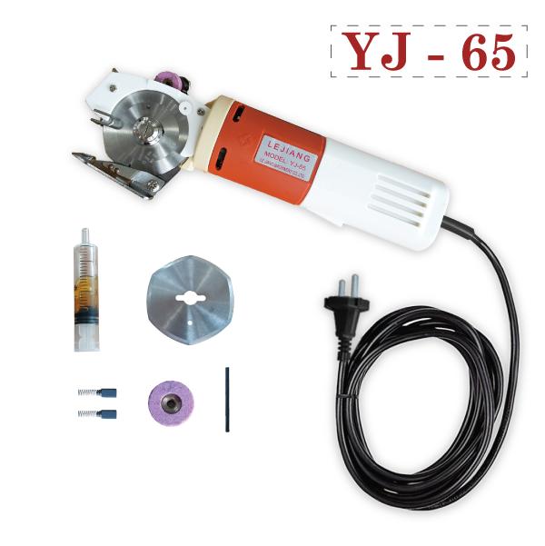 Máy cắt vải cầm tay máy cắt đĩa loại tốt lejiang yj-65 baỏ hành moter 1 năm