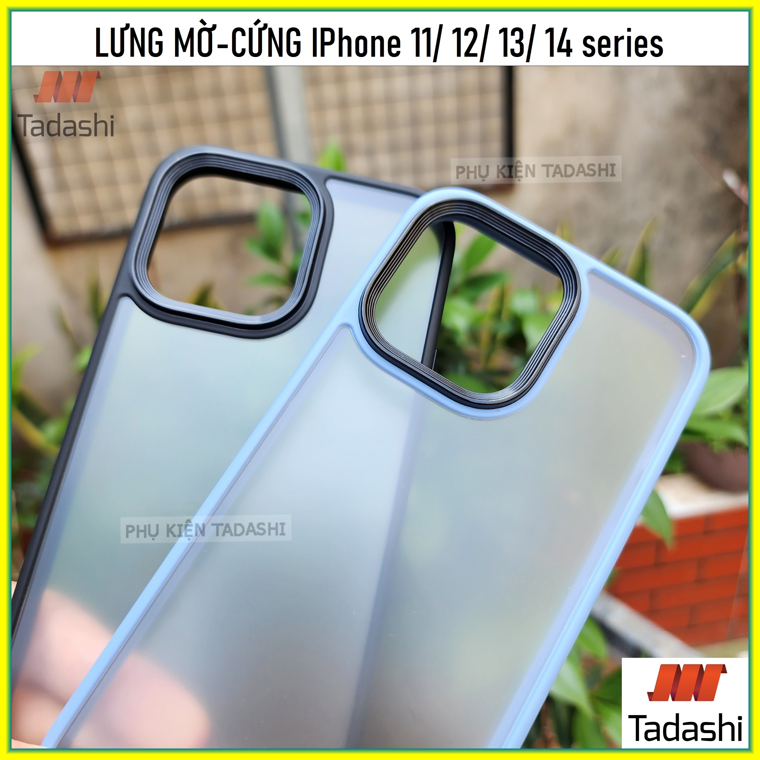Ốp lưng mờ iphone chống bám vân tay, iphone 13/ 13 pro/ 13 pro max, iphone 12/ 12 pro/ 12 pro max viền dẻo lưng cứng, có gờ bảo vệ camera.