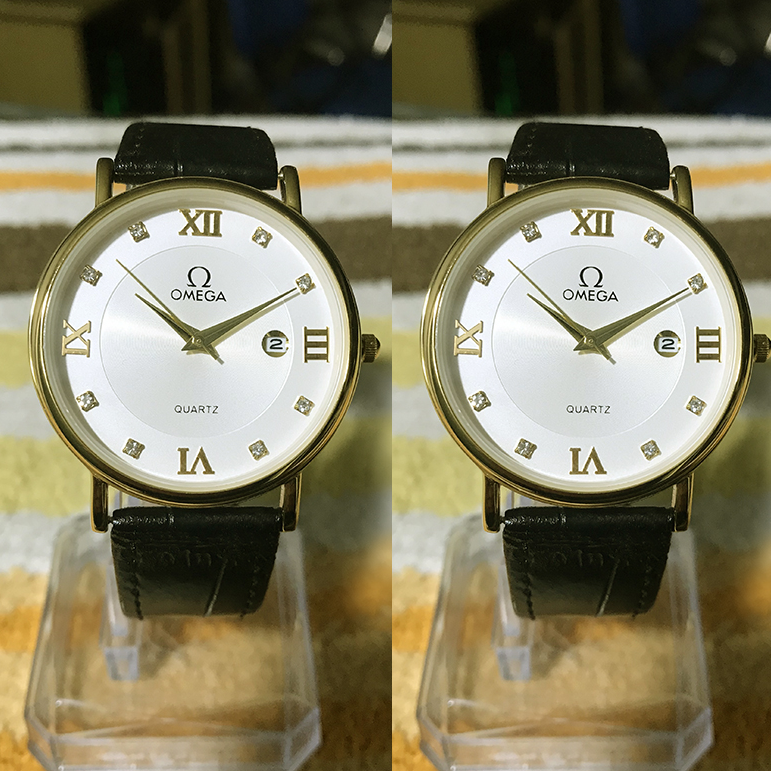 Đồng hồ nam dây da sang trọng lịch lãm