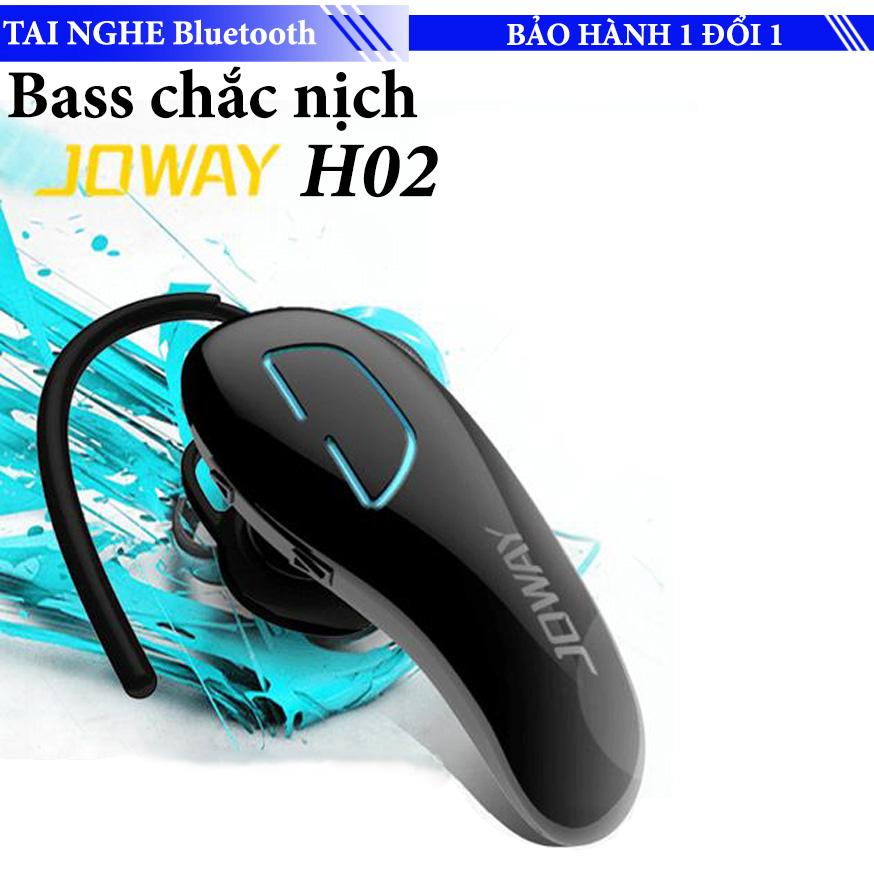 Tai Nghe Bluetooth 4.1 cao cấp giá rẻ Joway H02 - sử dụng liên tục đàm thoại không dây với công nghệ chống ồn mới