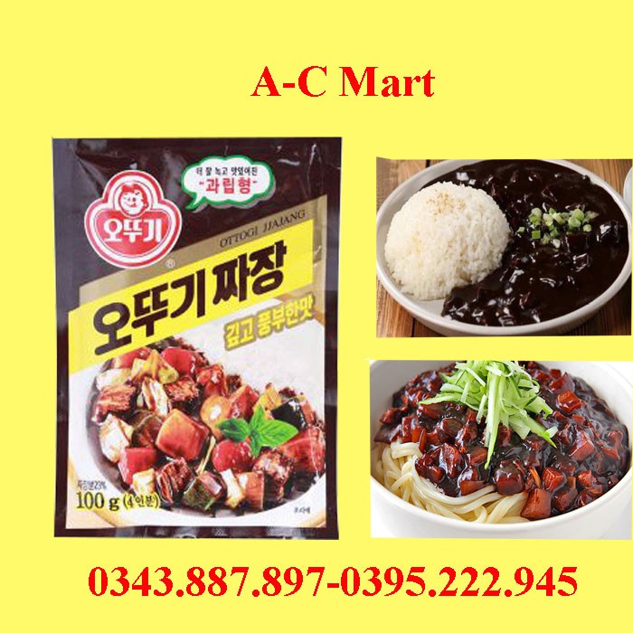 Giảm giá sốc bột tương đen hàn quốc ottogi 1kg