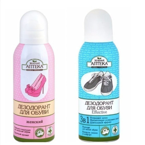 Xịt khử mùi hôi chân, Xịt giày Nga Anteka,khử mùi hôi chân đánh bay mùi hôi khó chịu 150ml