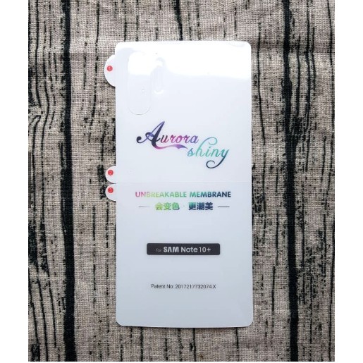 Miếng dán PPF Note 10 Plus chống trầy xước mặt sau