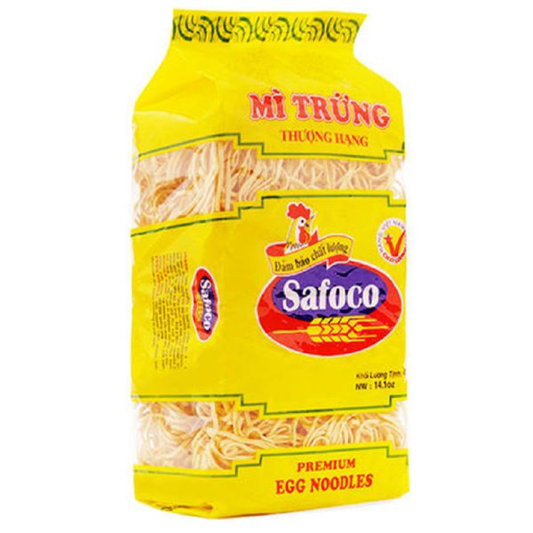 Mì trứng thượng hạng safoco 400 gram