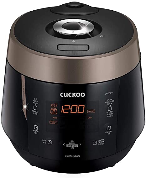 Nồi cơm điện cuckoo crp pk1000s vàng đen
