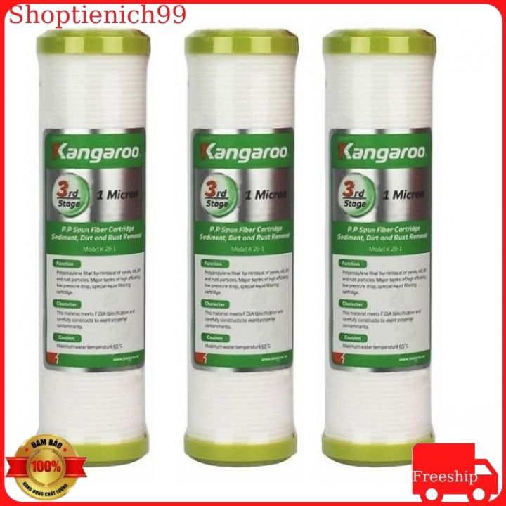 Lõi Lọc Nước Số 3 Kangaroo Chính hãng Giá Rẻ Uy Tín Số 1.