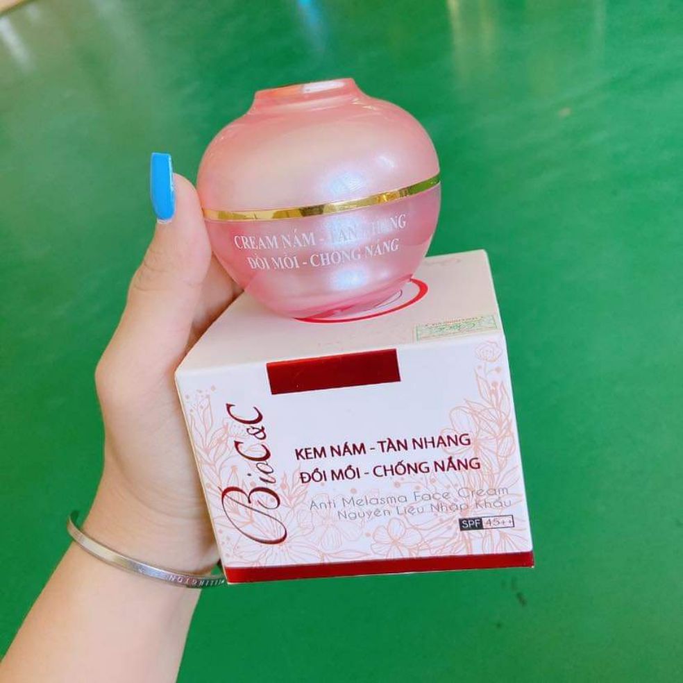 Kem Bioc&c nám tàn nhang đồi mồi chống nắng 15g
