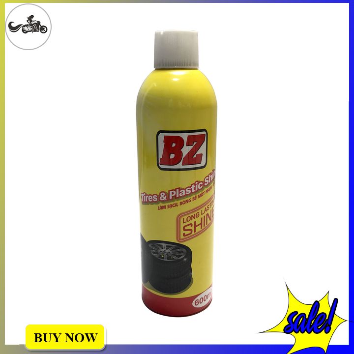 [HCM]Chai Bz vàng làm bóng vỏ xe phục hồi nhựa nhám dung tích 600ML