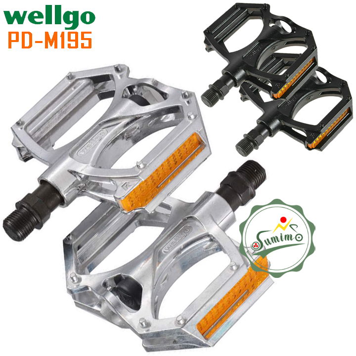 Bàn đạp WELLGO M195 nhôm cốt bi