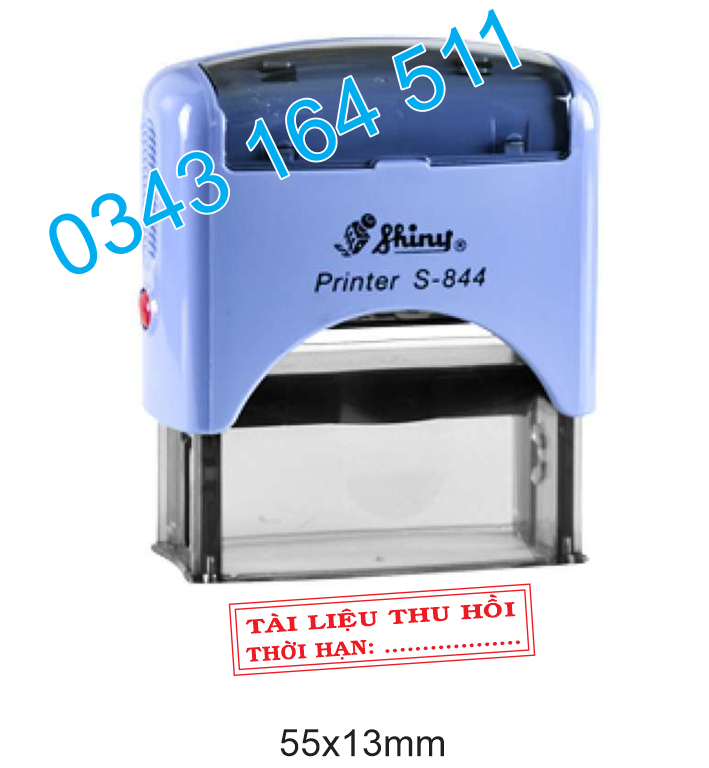 Dấu Tài Liệu thu hồi shiny s844