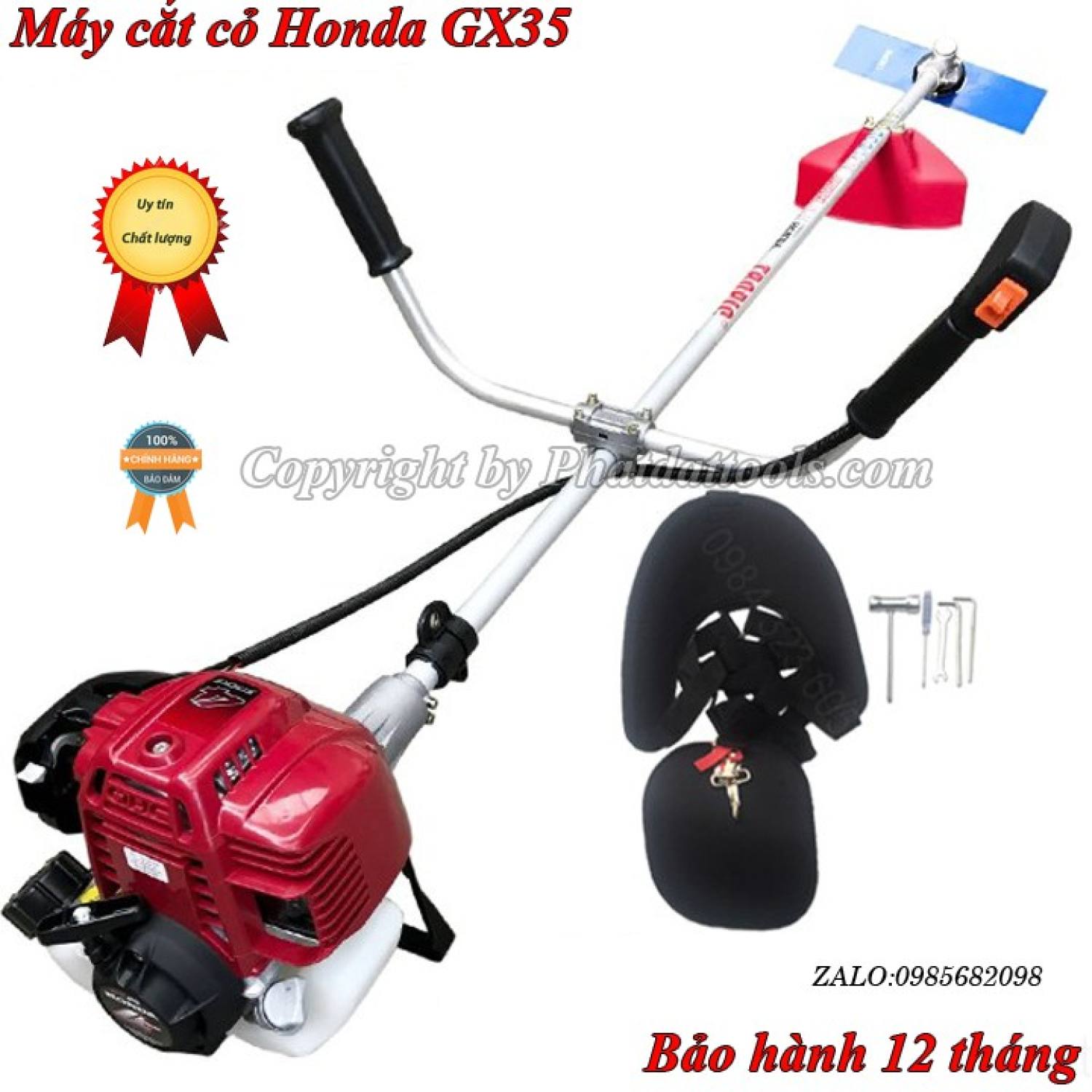 Máy cắt cỏ gx35 chạy xăng - máy phát cỏ động cơ 4t