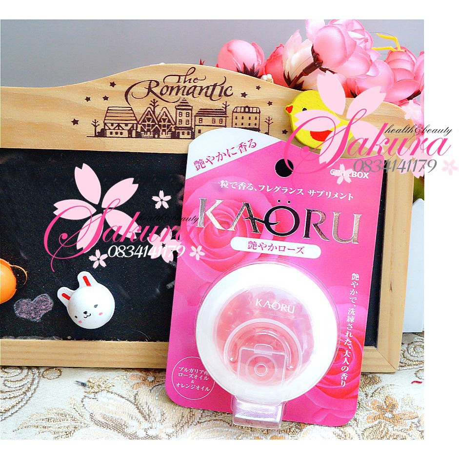 Viên khử mùi cơ thể kaoru nhật bản