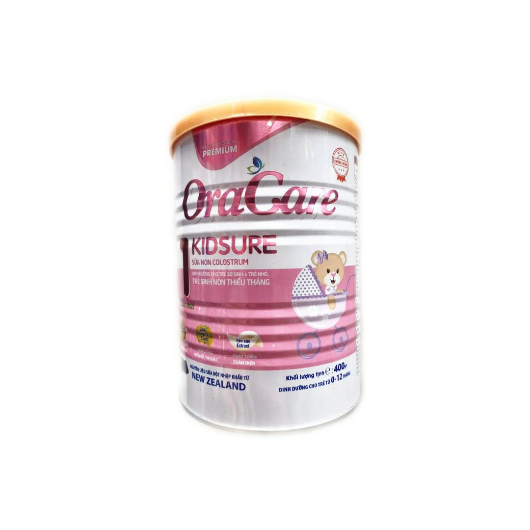 OraCare Kidsure Sữa Bột Dành Cho Trẻ Em (lon 400g)