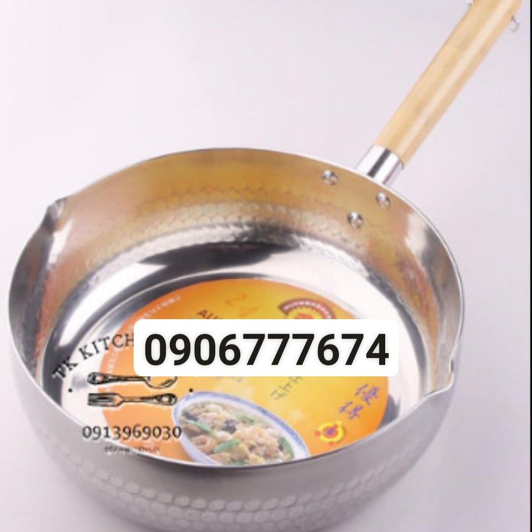 Nồi nhôm xài được từ 1 tay câm dùng nấu sót nấu bột