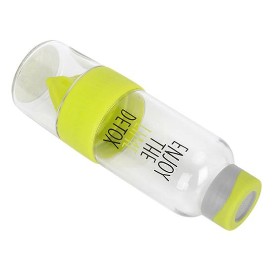 Bình nhựa đựng nước lock&lock abf659grn 520ml xanh lá- có đầu vắt chanh