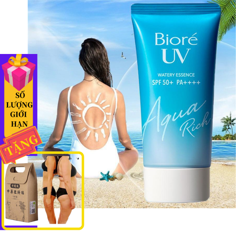 [HCM](Mẫu mới) (Nội Địa Nhật) Kem chống nắng Biore UV Aqua Rich Watery Essence/Gel SPF 50+/ PA++++ 50g/90ml