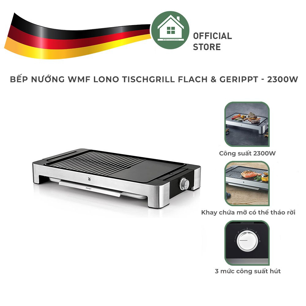 Bếp nướng wmf lono nhập khẩu đức công suất 2300w
