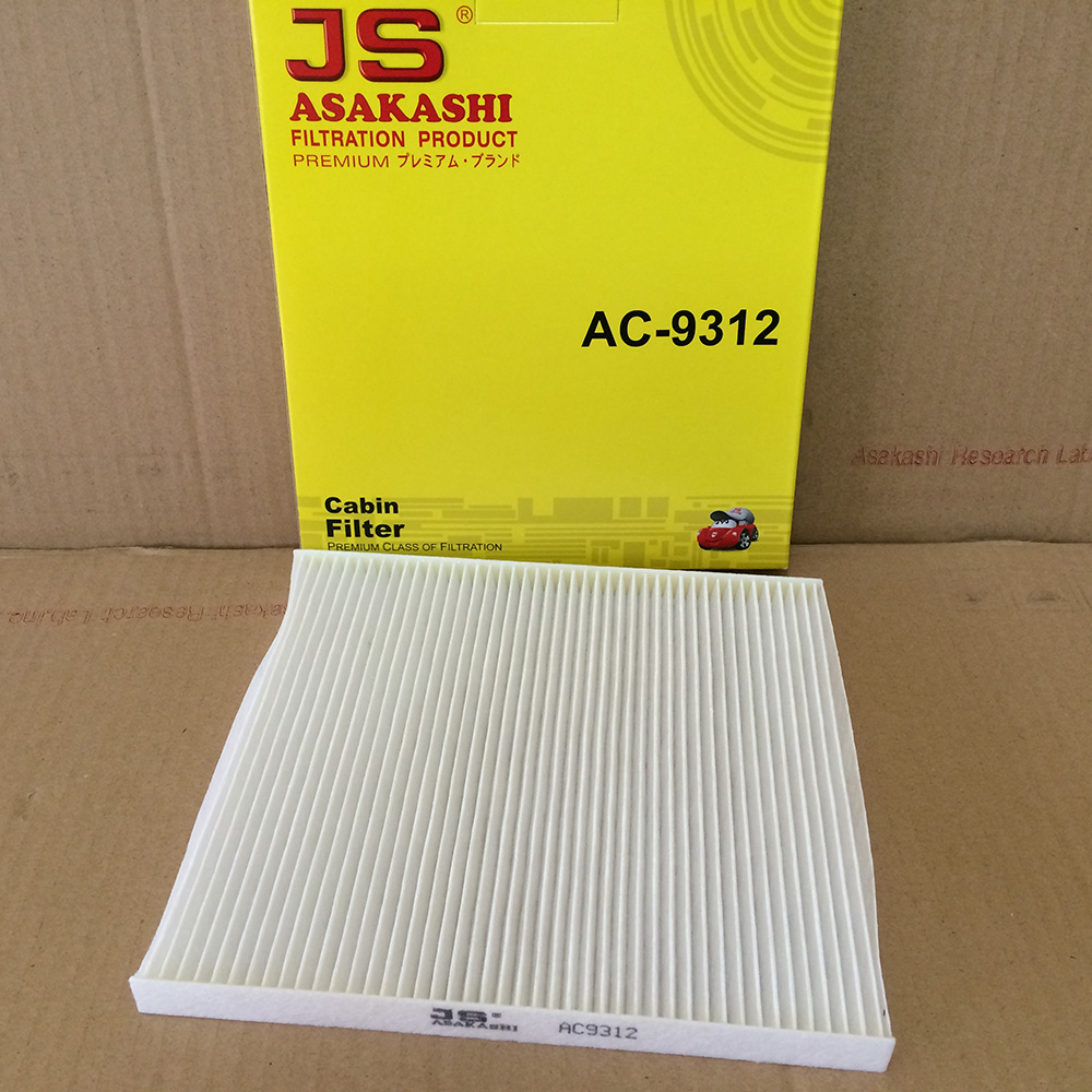 [HCM]Lọc gió điều hòa lọc gió máy lạnh Hyundai Accent Hyundai Tucson Hyundai i40 Hyundai Veloster Kia Carens 2.0L Kia Cerato Kia Rio Kia Sportage AC9312 JS Asakashi Nhật