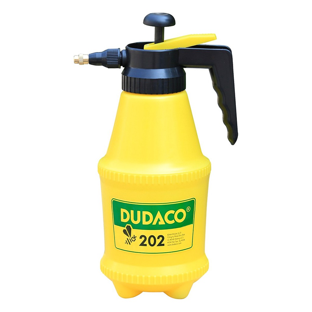 Bình xịt phun sương tưới cây béc phun bằng đồng Dudaco 202 dung tích 2L
