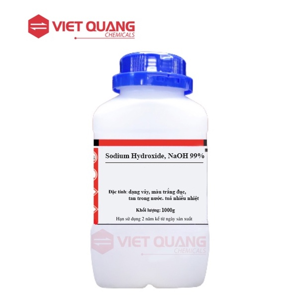 Xút vảy, naoh 98 % - 99%, nguyên liệu sản xuất xà phòng