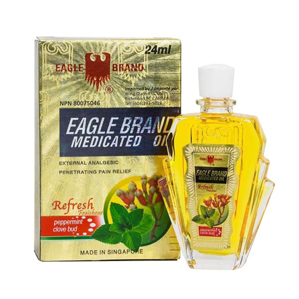 Combo 2 chai dầu gió vàng 24ml